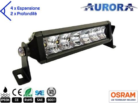 Barra LED Aurora COMBO 20cm 3648lm - Off Road Shop